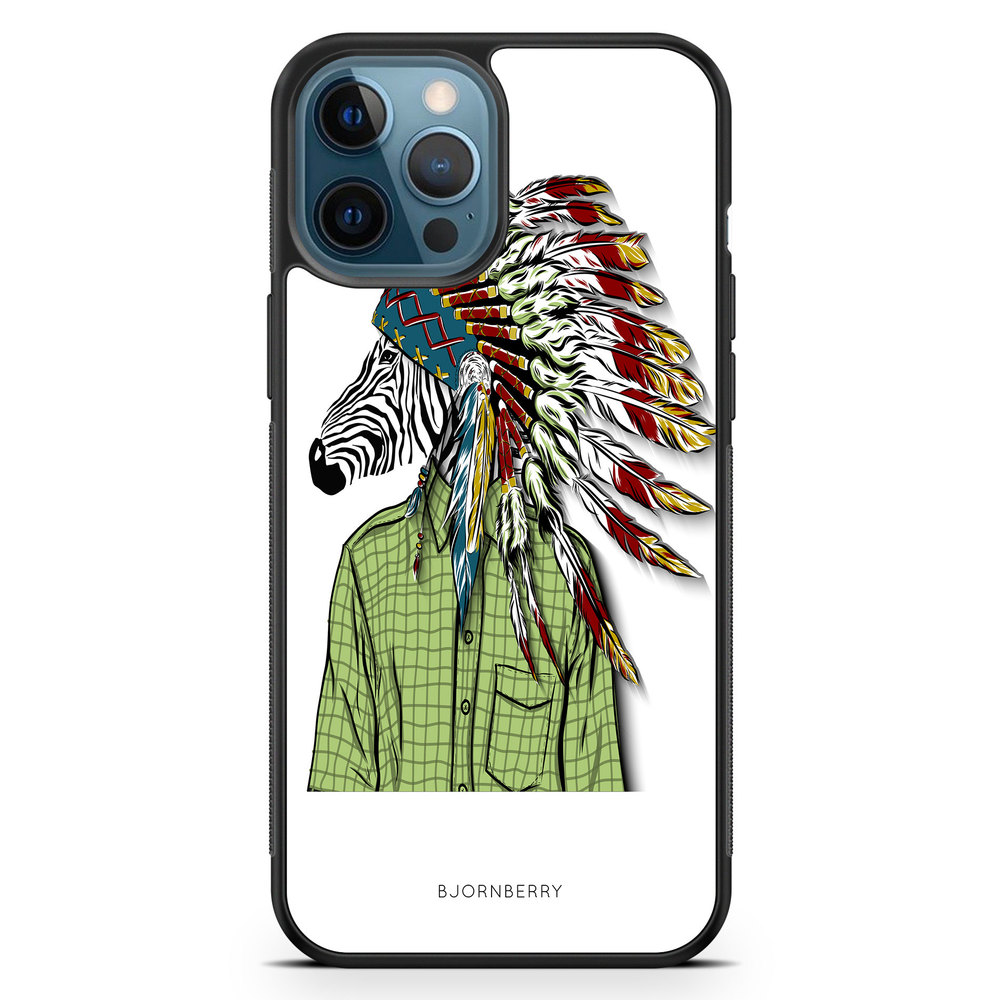 iPhone 12 Pro Case - Hipster Zebra