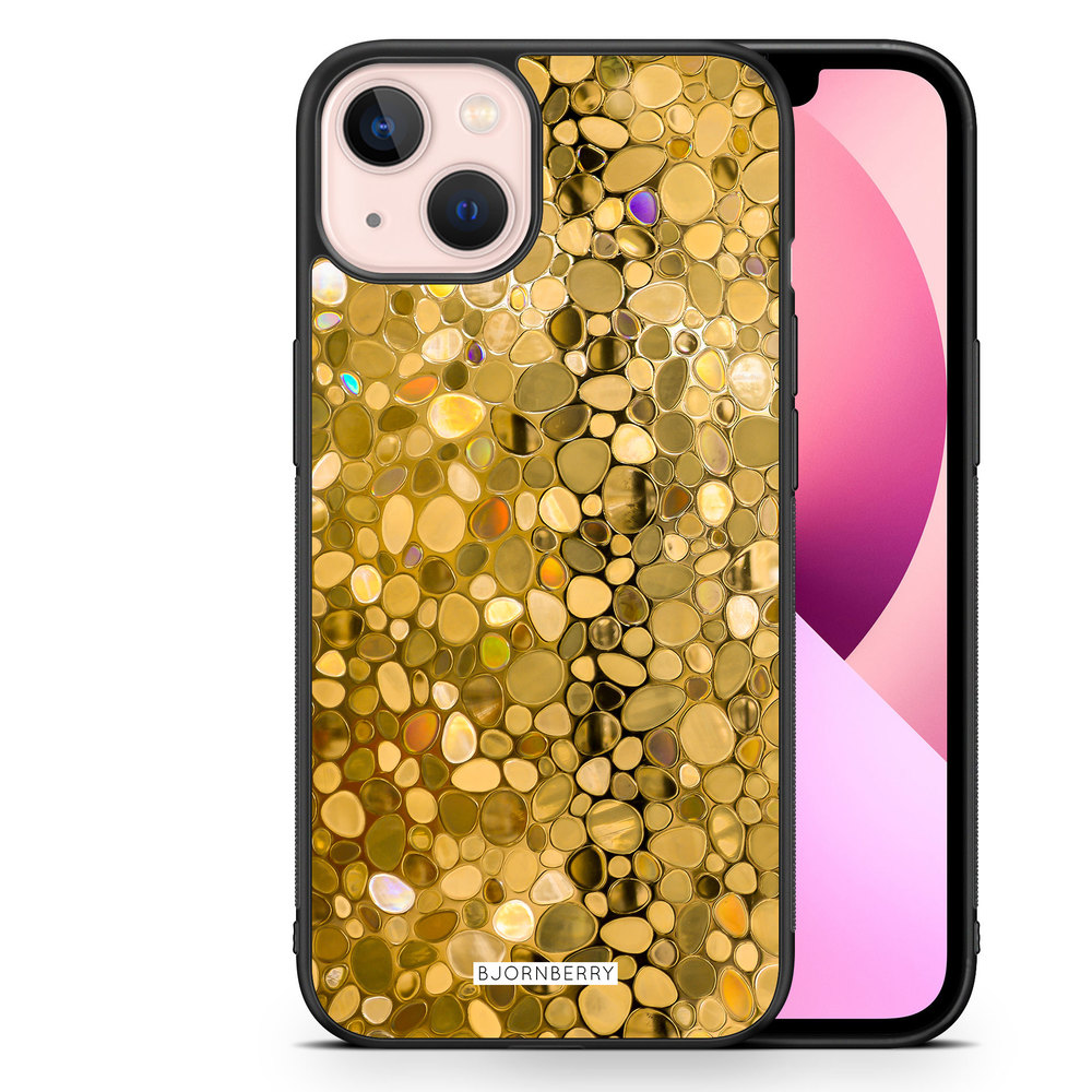 iPhone 13 Case - Stained Glass Gold