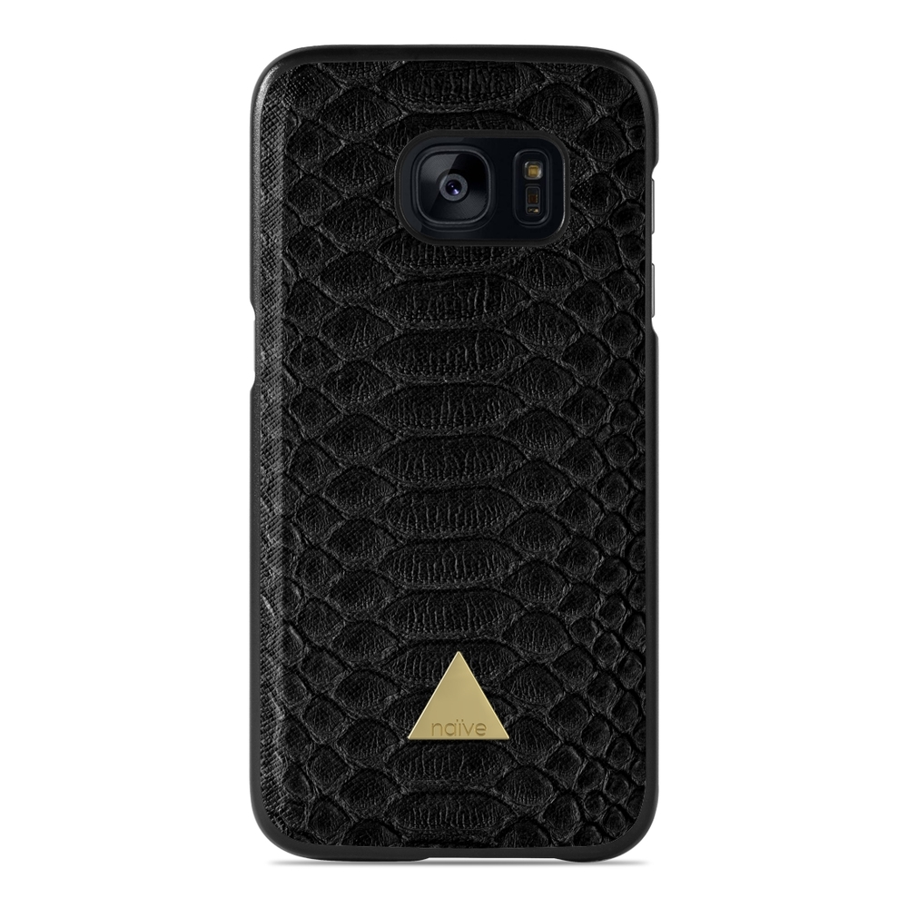 Naive Samsung Galaxy S7 Case - Black Snake