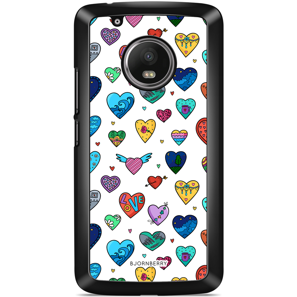 Moto G5 Plus Case - Hearts