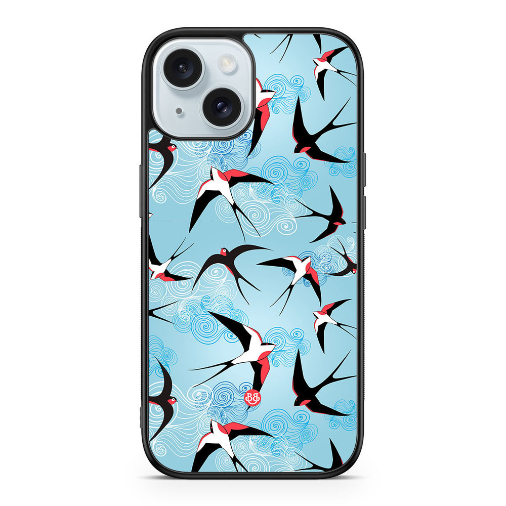 iPhone 15 Case - Swallows