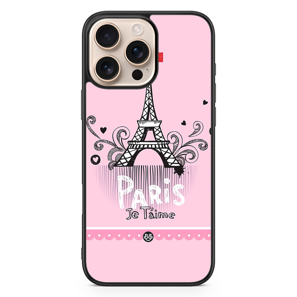iPhone 16 Pro Max Case - Paris je taime