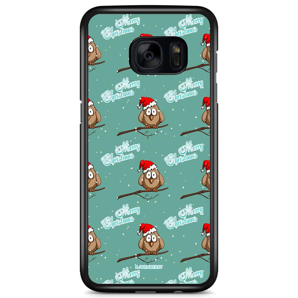 Samsung Galaxy S7 Case - Xmas Sparrows