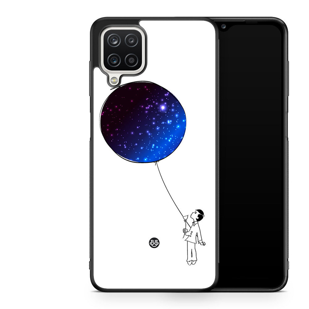 Samsung Galaxy A12 Case - Space Balloon