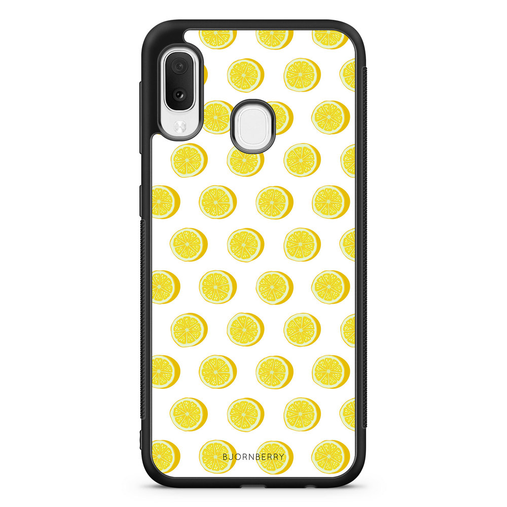 Samsung Galaxy A20e Case - Lemon Pattern