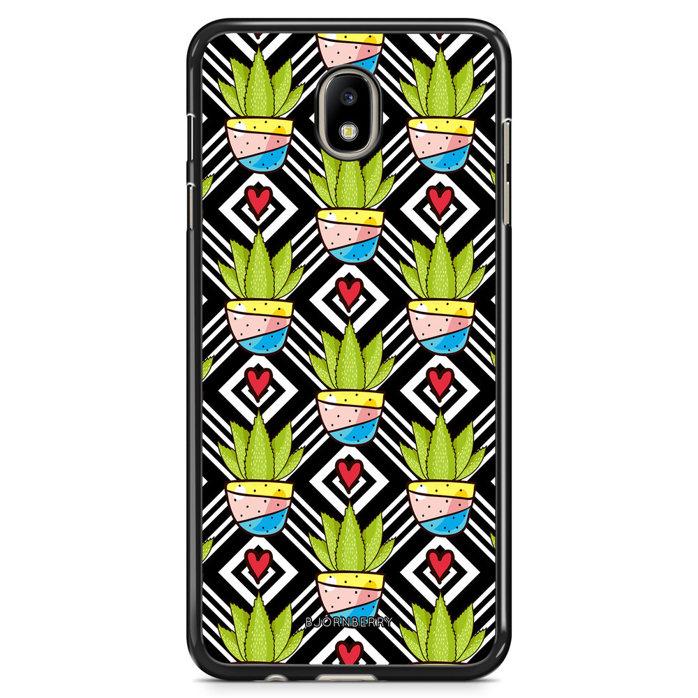 Samsung Galaxy J7 (2017) Case - Cactus Pattern