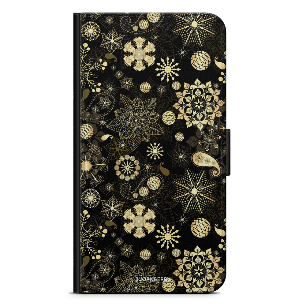 Huawei P30 Plånboksfodral - Julglitter