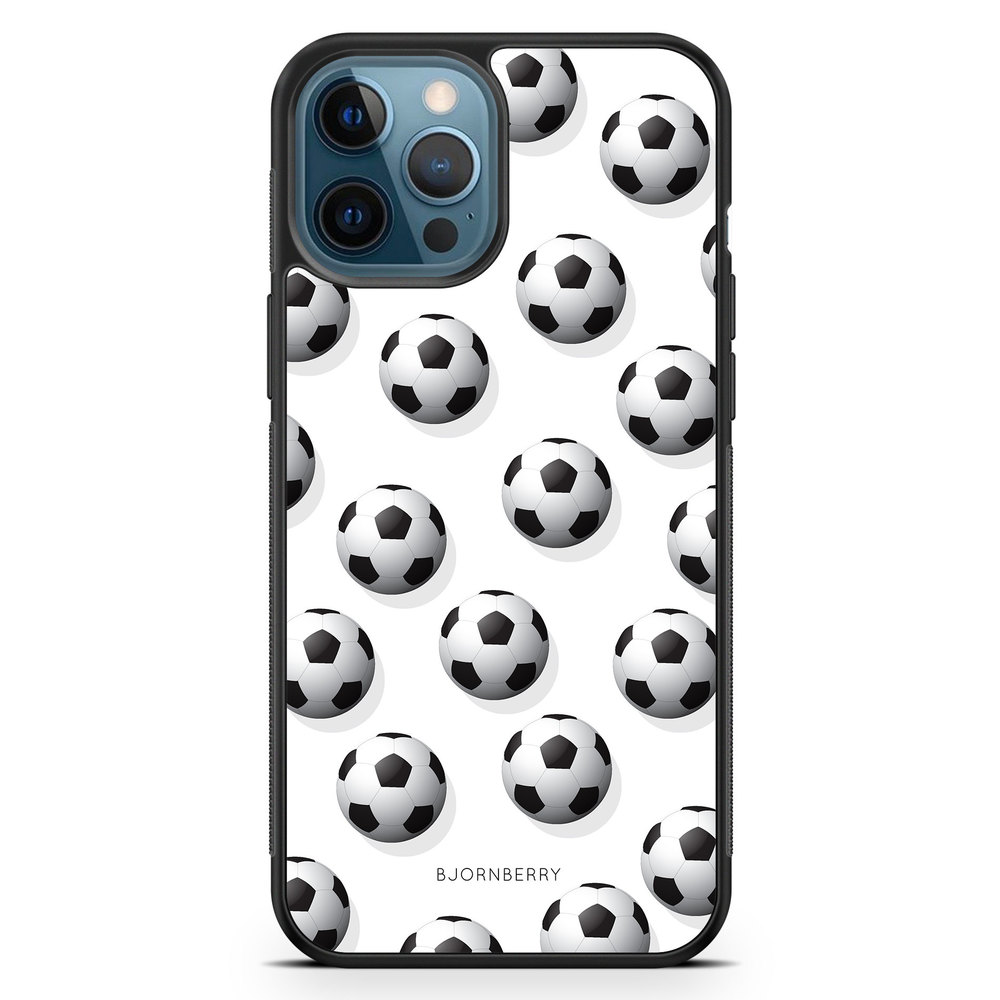 iPhone 12 Pro Case - Footballs Pattern