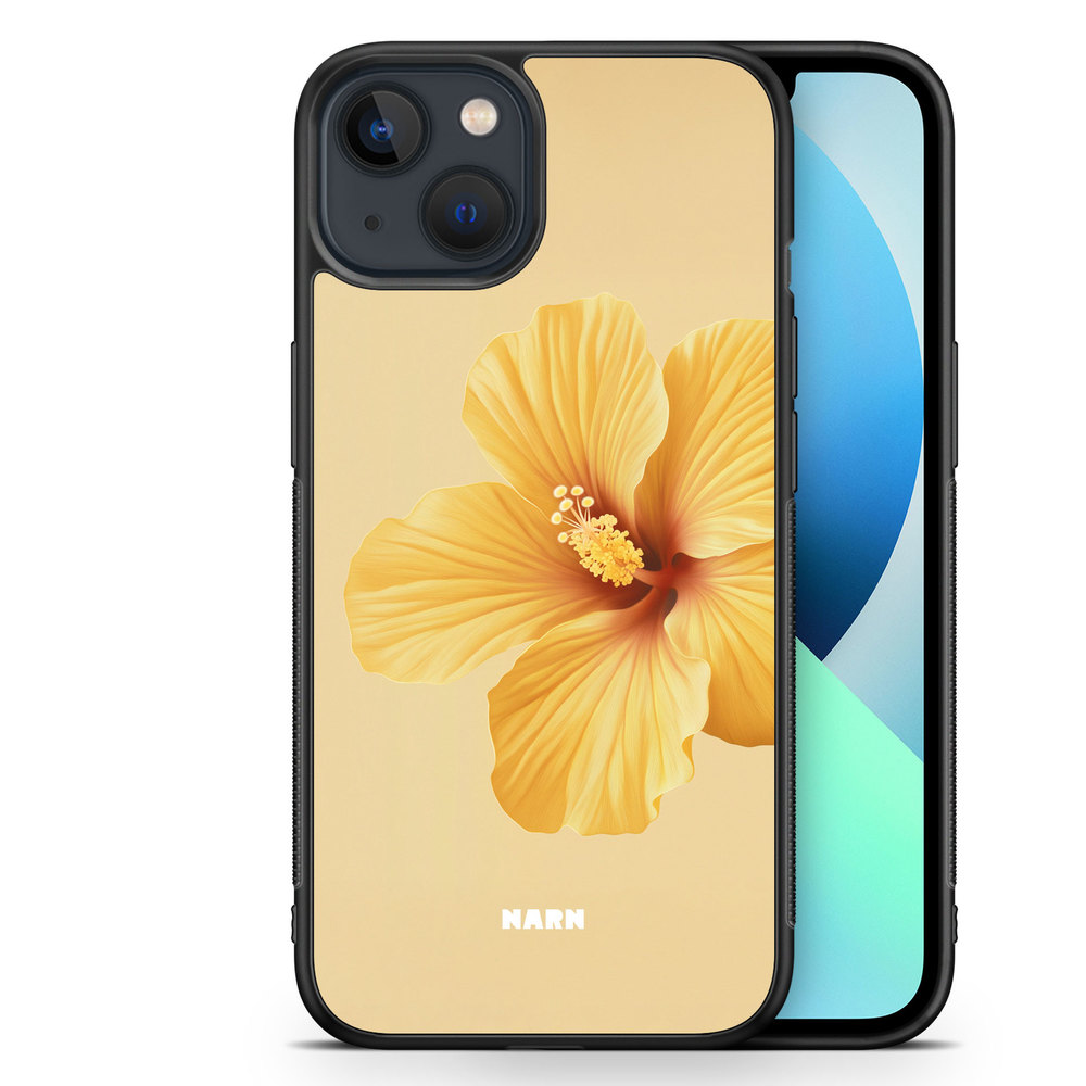 iPhone 13 Mini Case - Hibiscus Era - Lemon