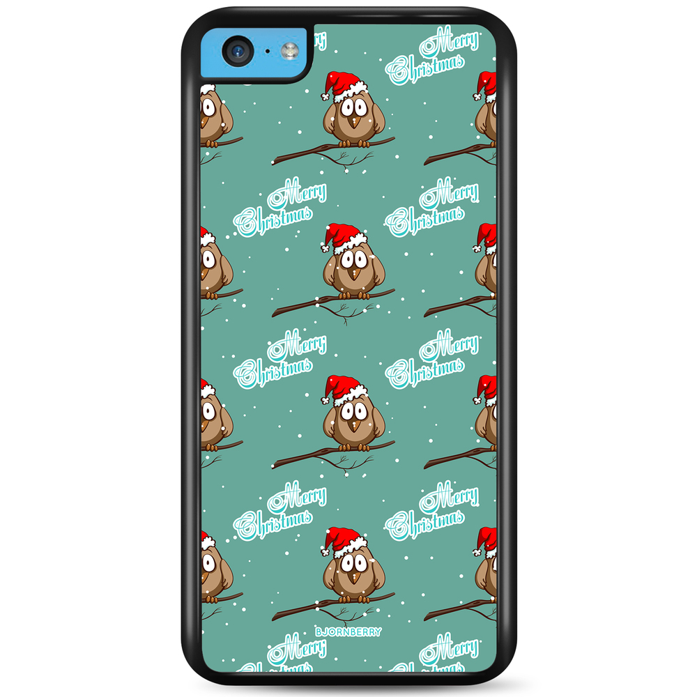 iPhone 5C Case - Xmas Sparrows