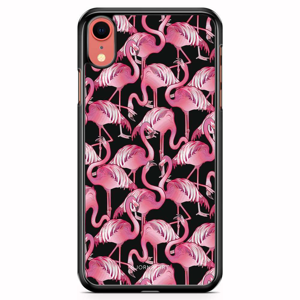 iPhone XR Case - Flamingos