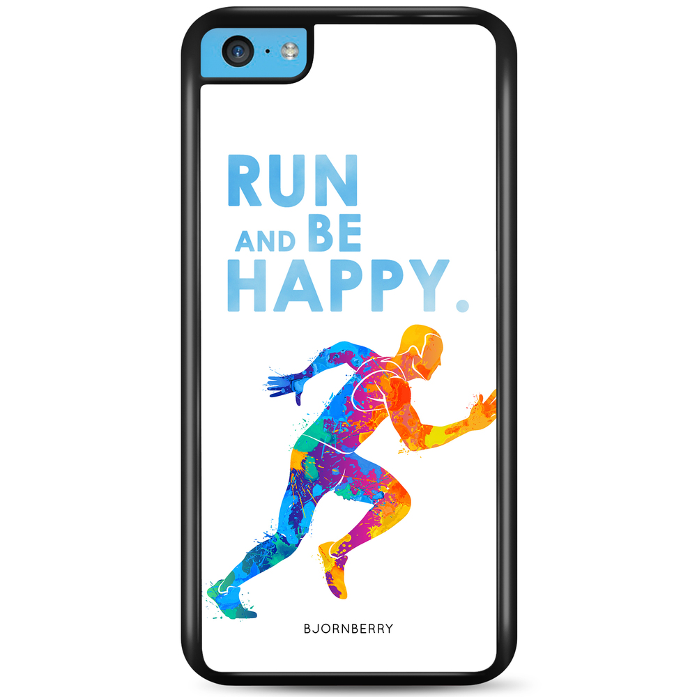 iPhone 5C Case - Run and be happy
