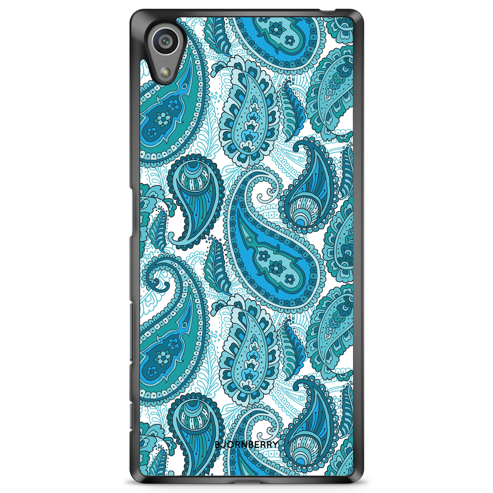 Sony Xperia Z5 Premium Case - Blue Paisley