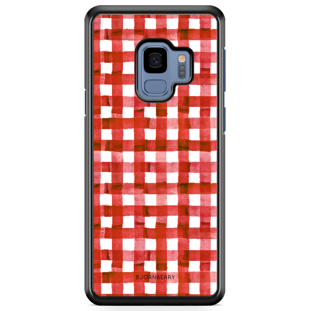 Samsung Galaxy S9 Case - Red Stripes