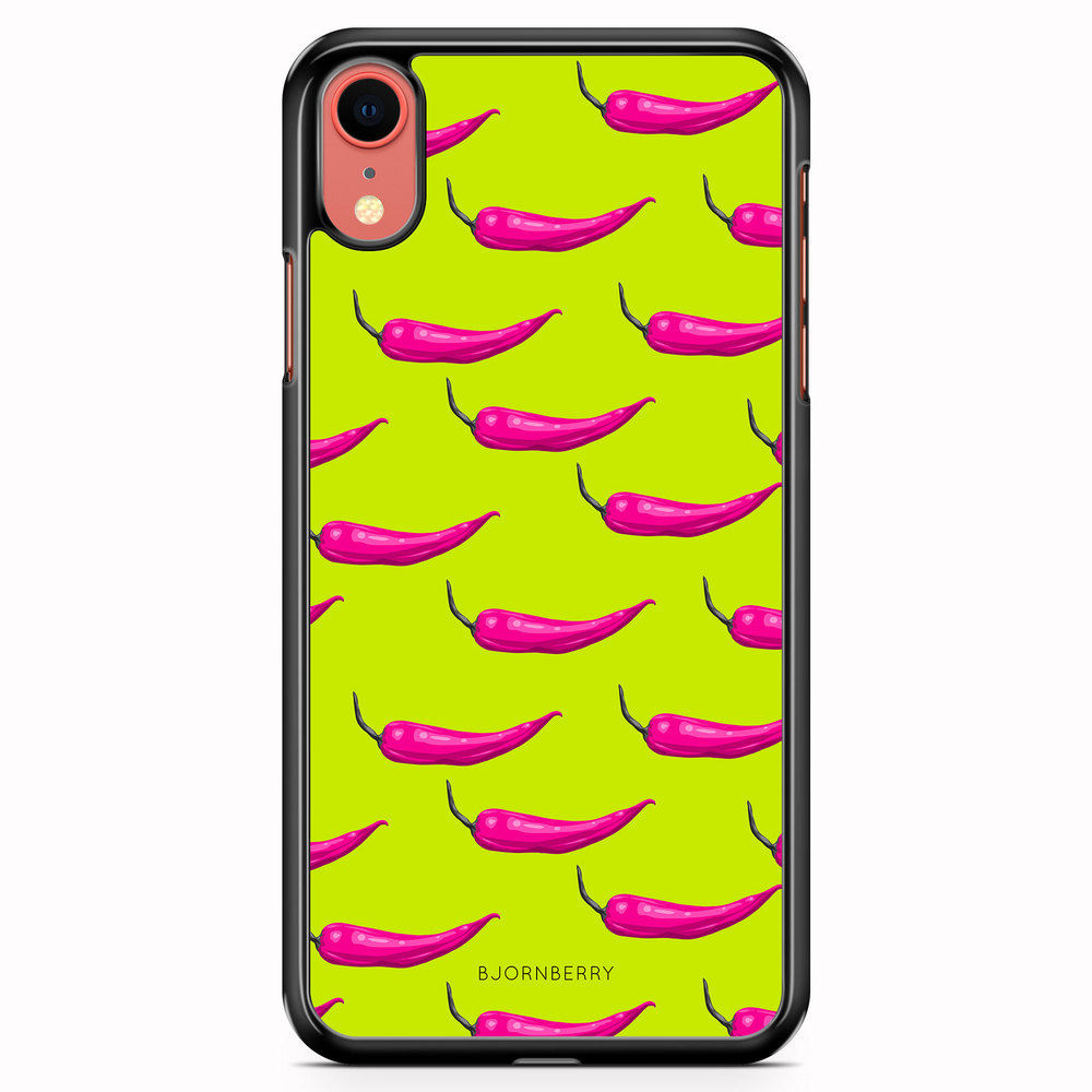 iPhone XR Case - Chilli Pattern