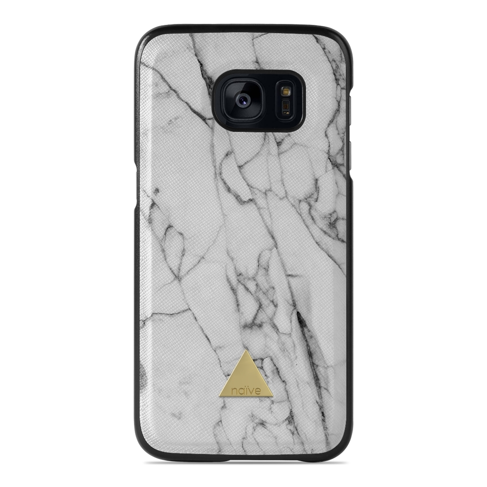 Naive Samsung Galaxy S7 Case - Milky Marble