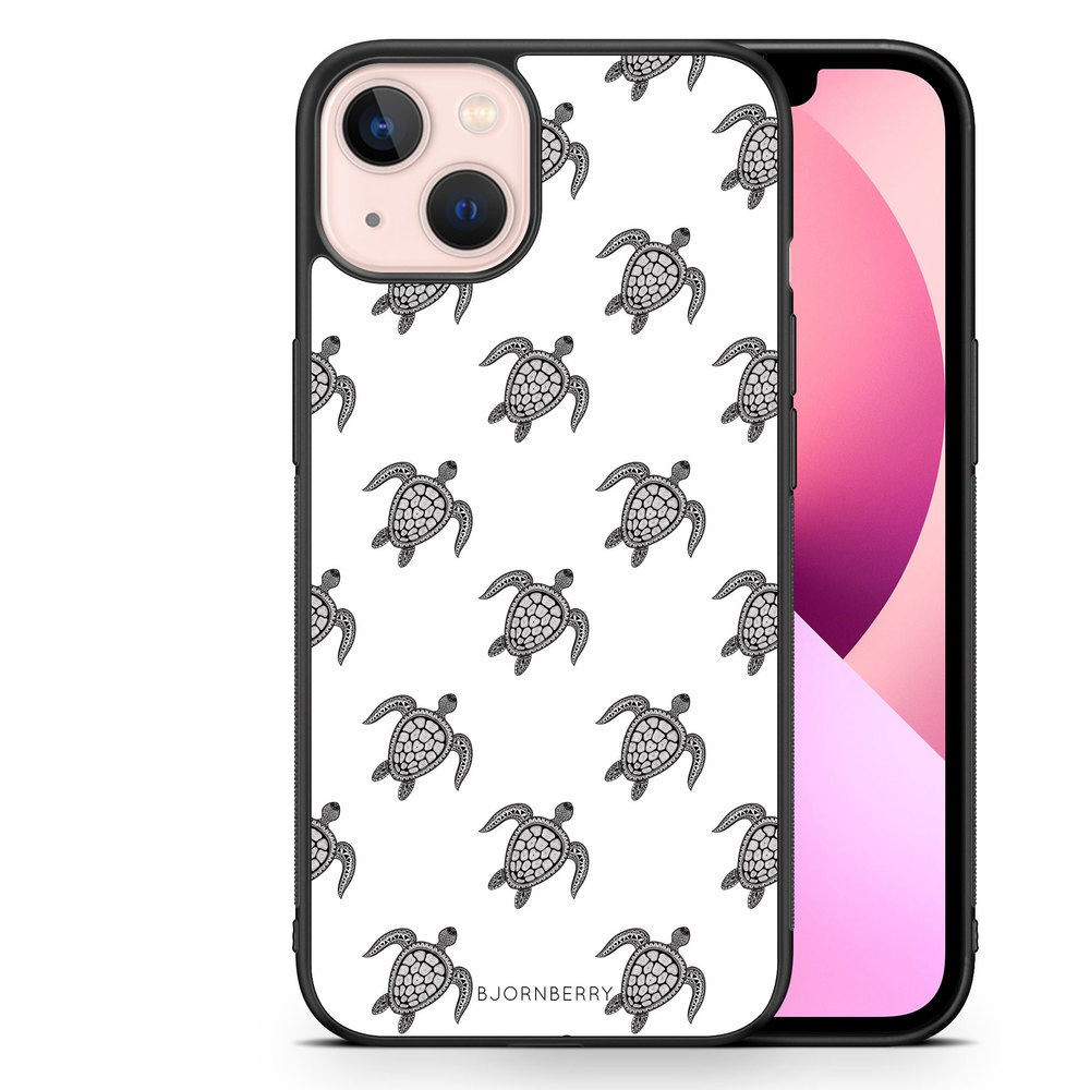 iPhone 13 Case - Turtle Pattern