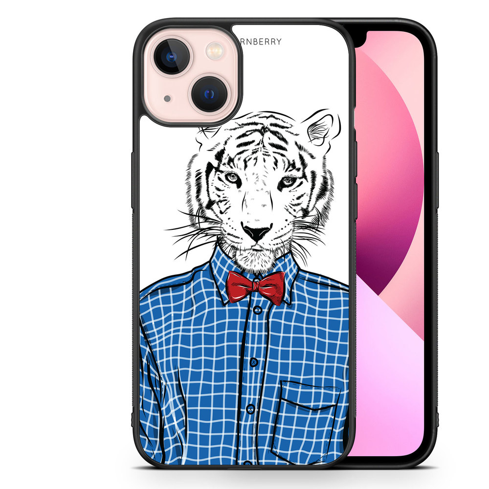 iPhone 13 Case - Hipster Tiger