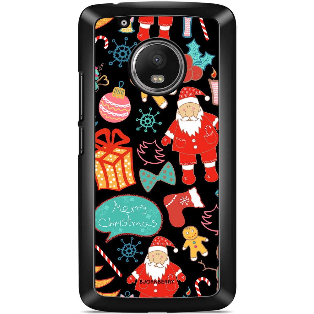 Moto G5 Plus Case - Christmas Pattern