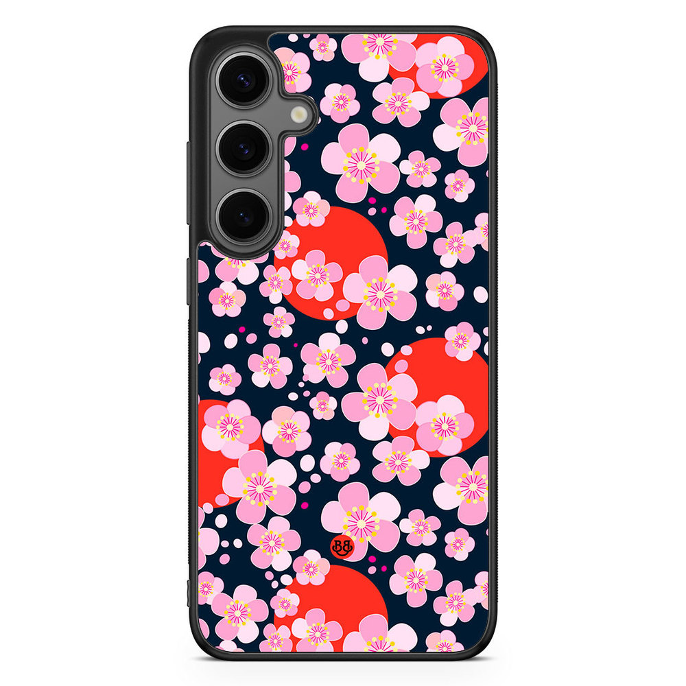 Samsung Galaxy S24 Plus Case - Japanese Flowers