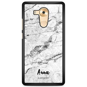 Huawei Mate 9 Pro Case Custom - White Marble Name