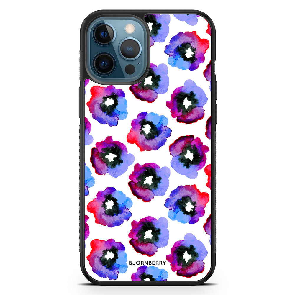 iPhone 12 Pro Case - Violet Flowers