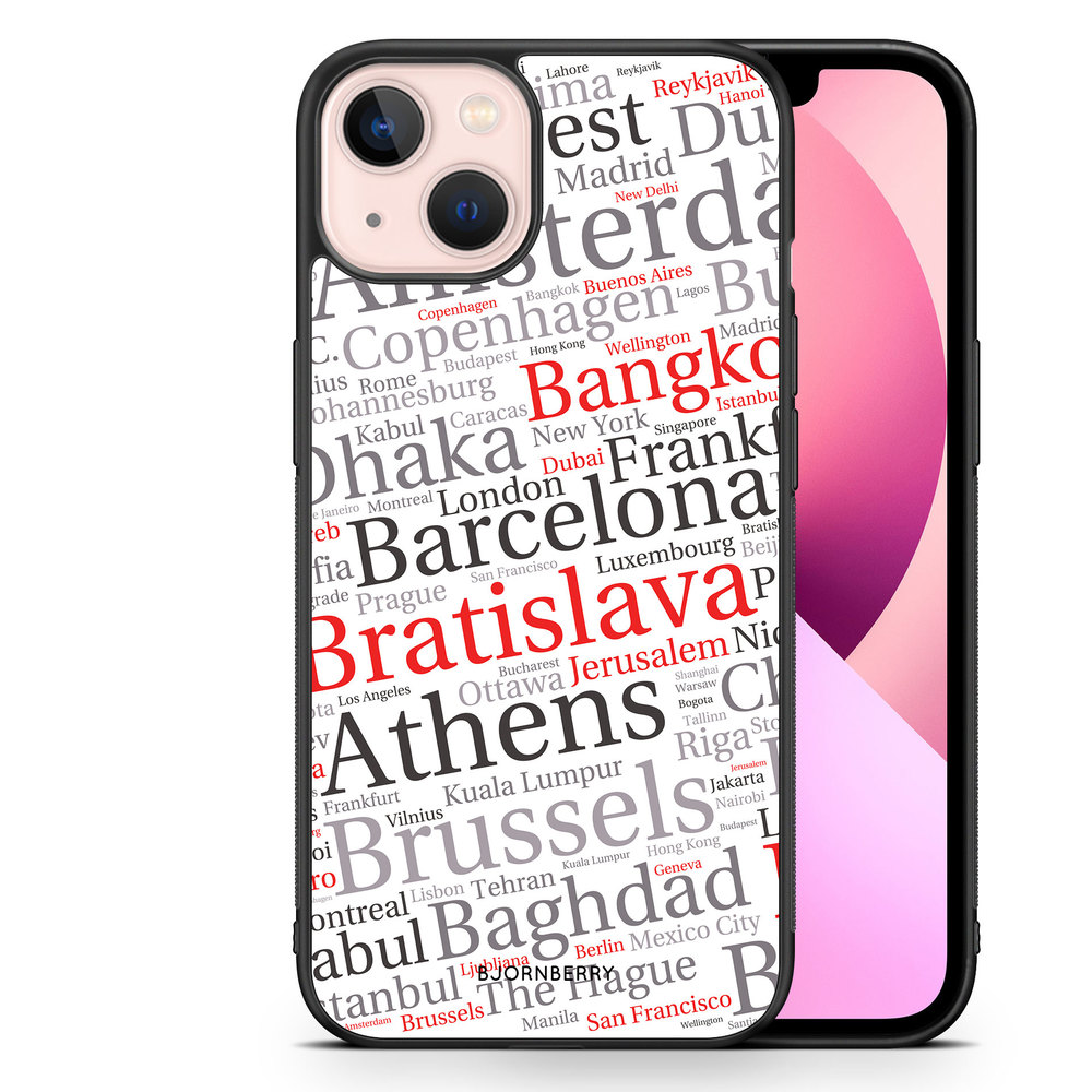 iPhone 13 Case - City Names