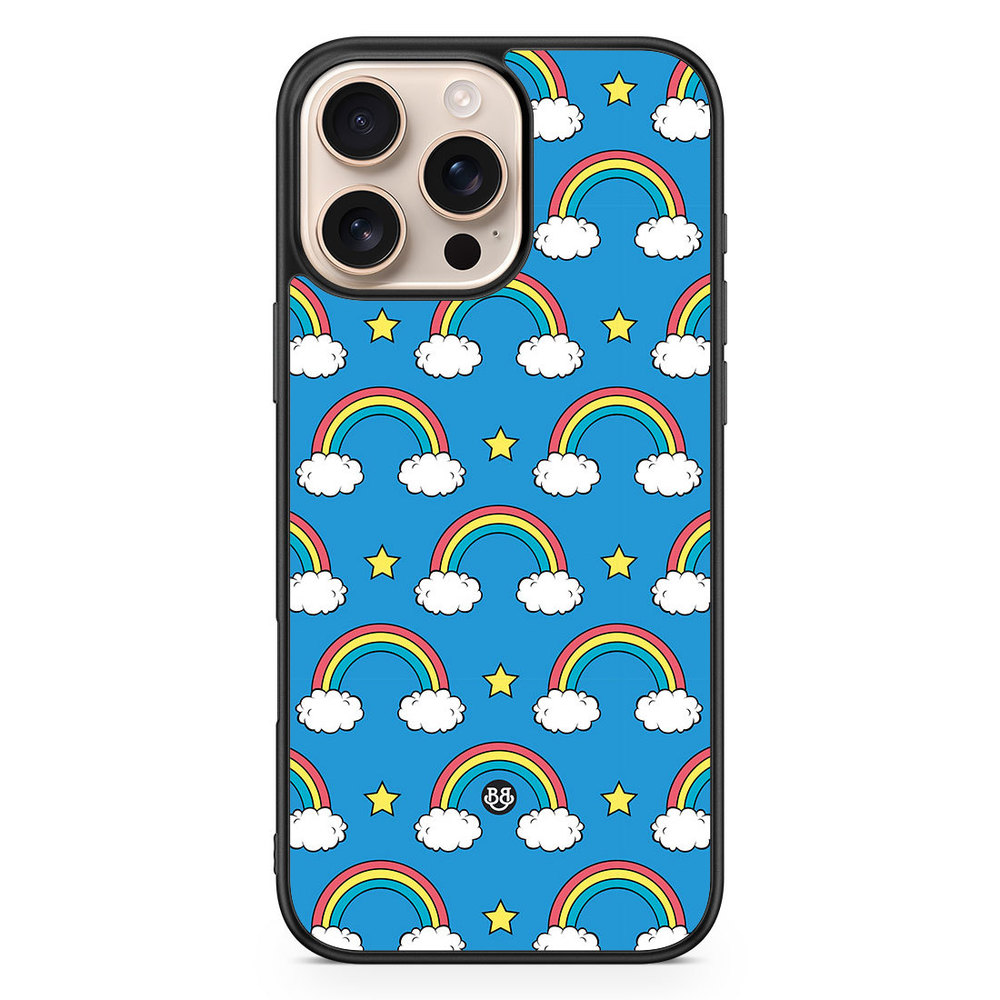 iPhone 16 Pro Max Case - Rainbow Pattern