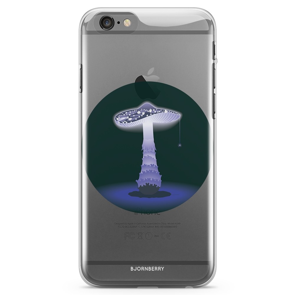 iPhone 6 Plus/6s Plus TPU Case - Mushroom