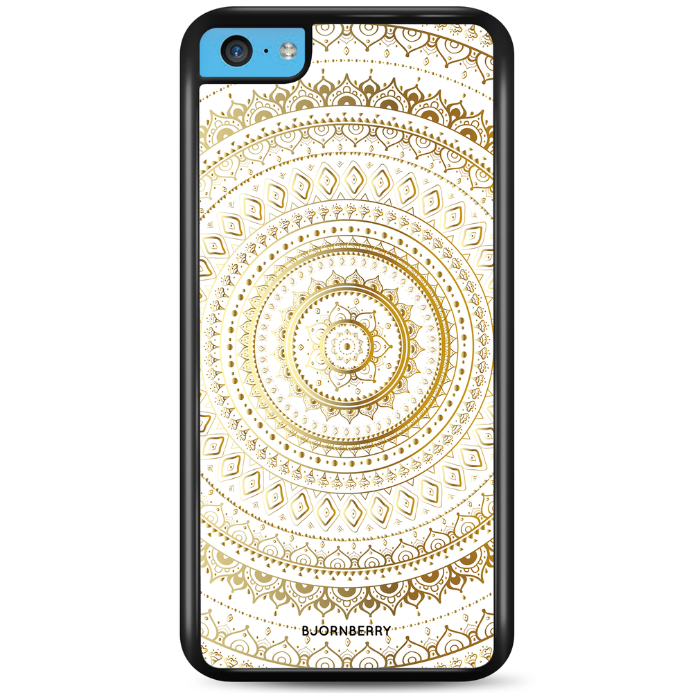 iPhone 5C Case - Gold Mandala