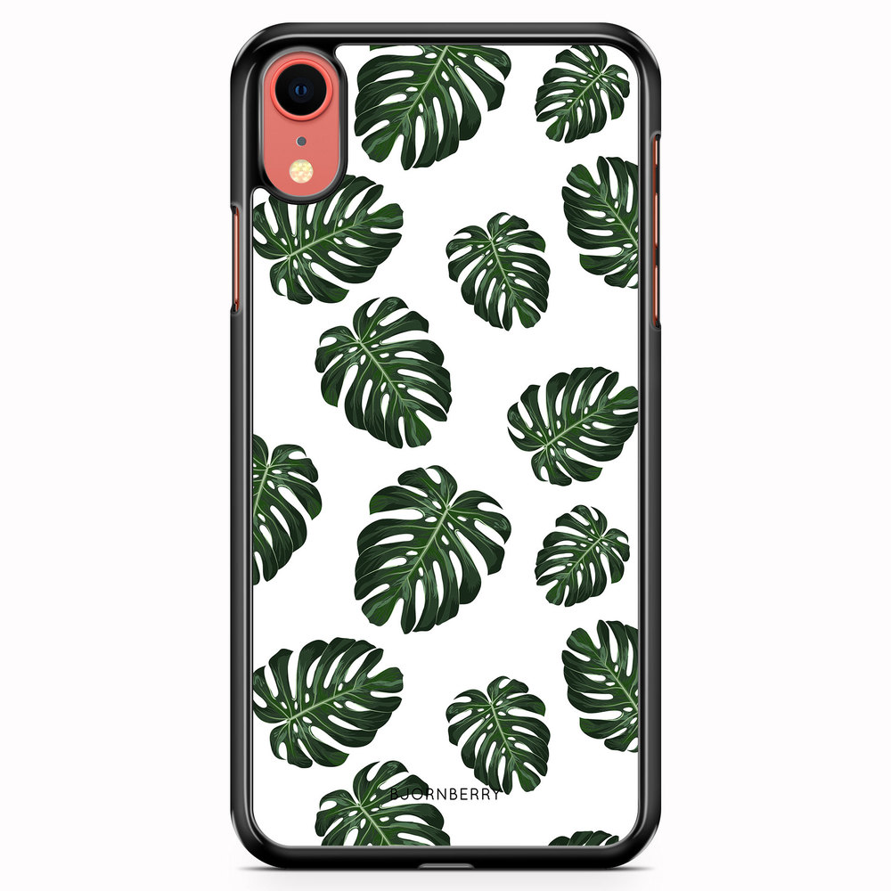 iPhone XR Case - Monstera Pattern