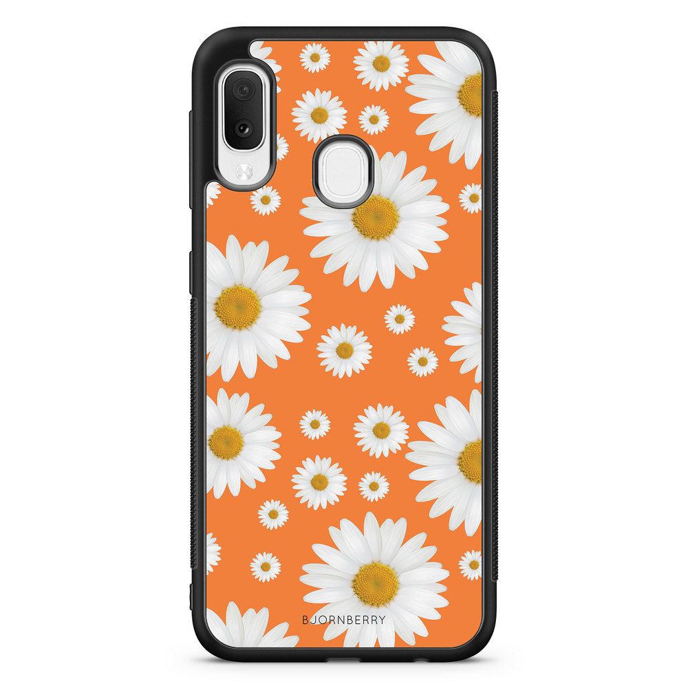 Samsung Galaxy A20e Case - Marguerite Pattern