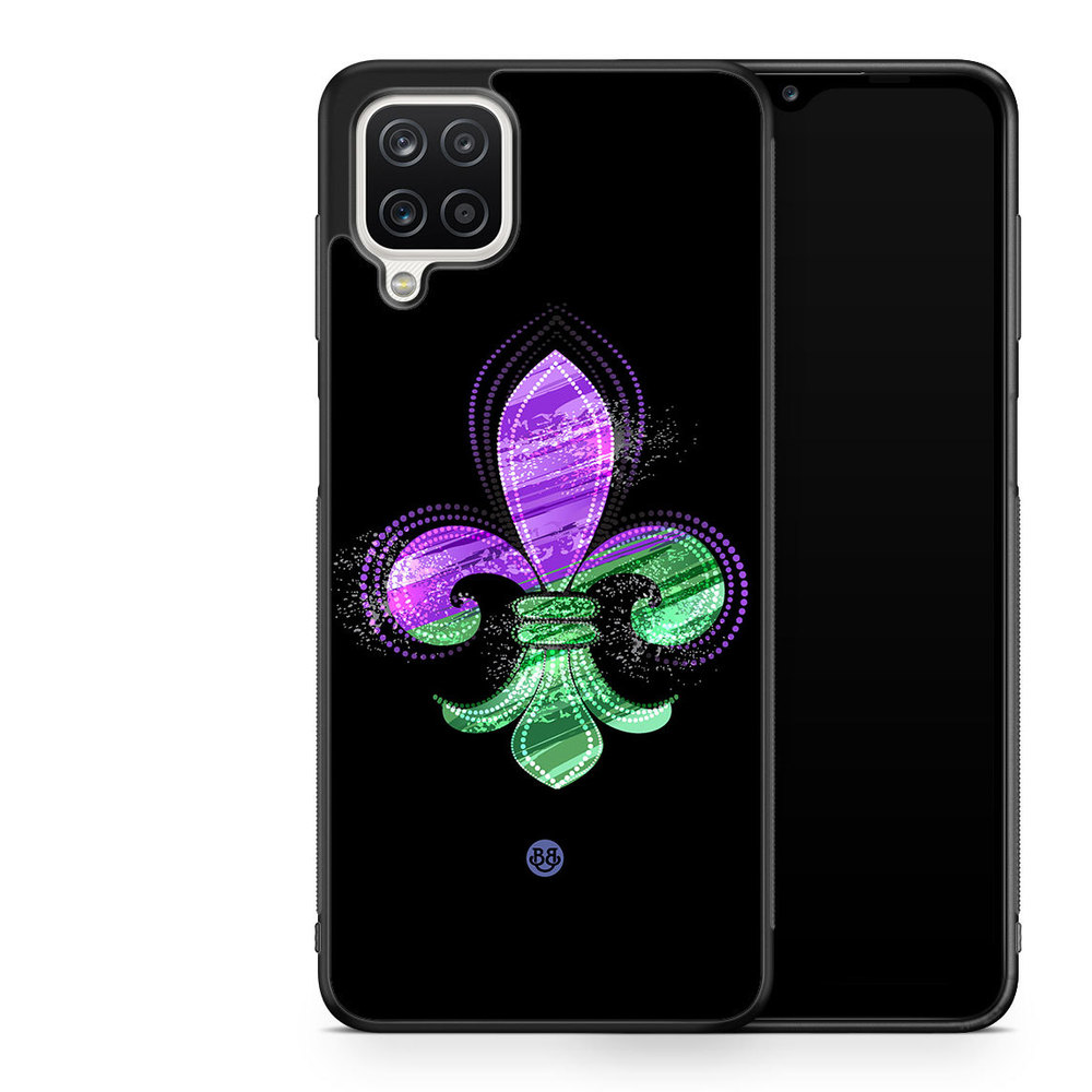 Samsung Galaxy A12 Case - Heraldic Lily