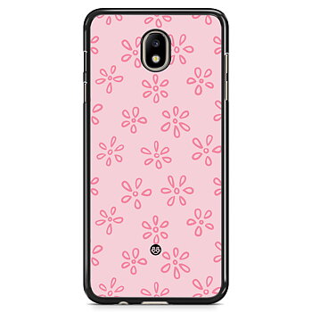 Samsung Galaxy J7 (2017) Skal - Vårkollektion - Rosa