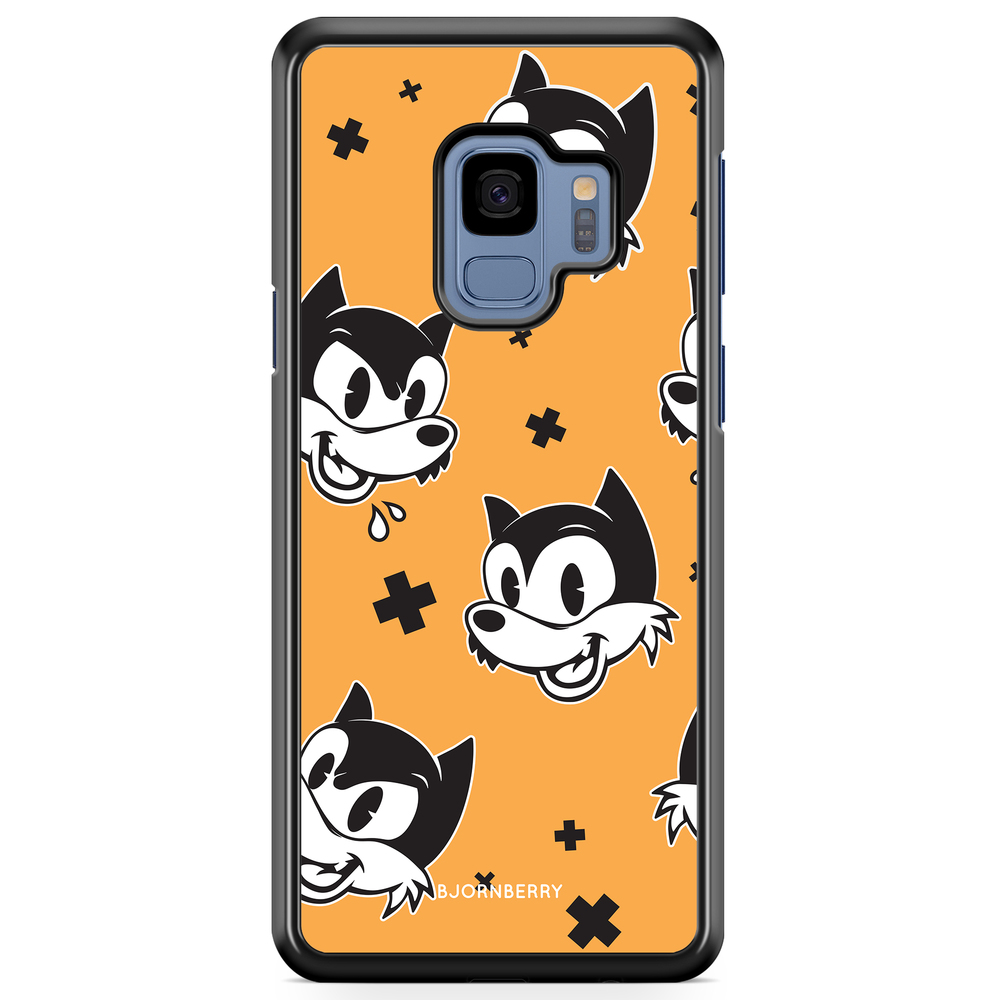 Samsung Galaxy S9 Case - Vintage Wolves