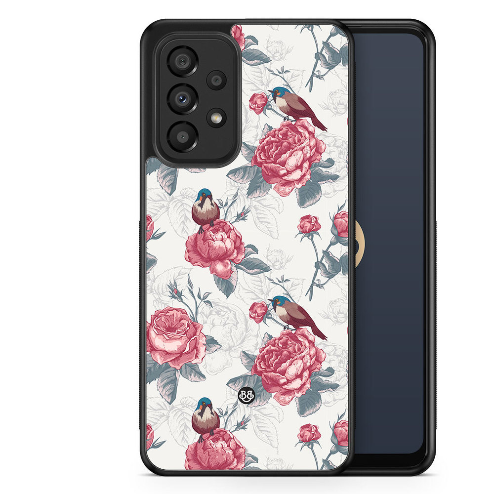 Samsung Galaxy A33 5G Case - Roses and Birds