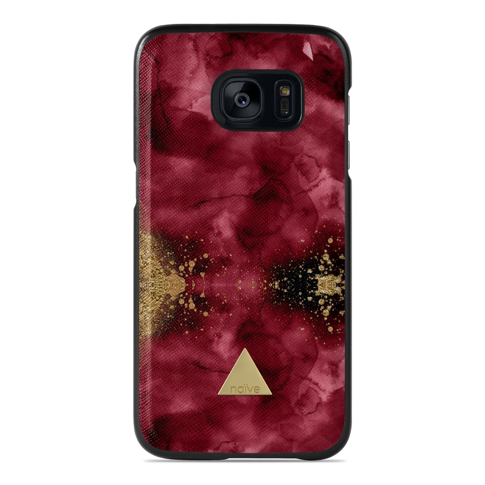 Magnetiskt Mobilskal Samsung Galaxy S7 Skal - Burgendy Shimmer | Mobilskal & Mobilfodral BJORNBERRY