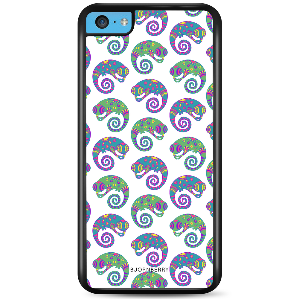 iPhone 5C Case - Lizards