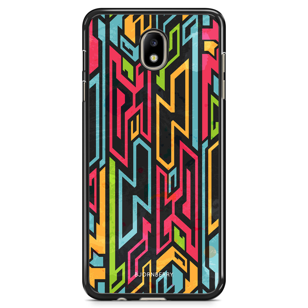 Samsung Galaxy J7 (2017) Case - Colored Tribal