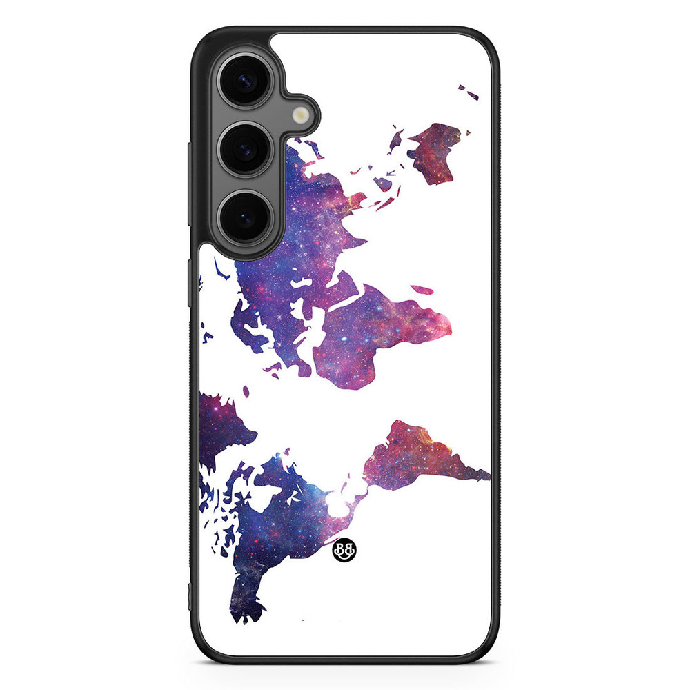 Samsung Galaxy S24 Plus Case - World Map Space