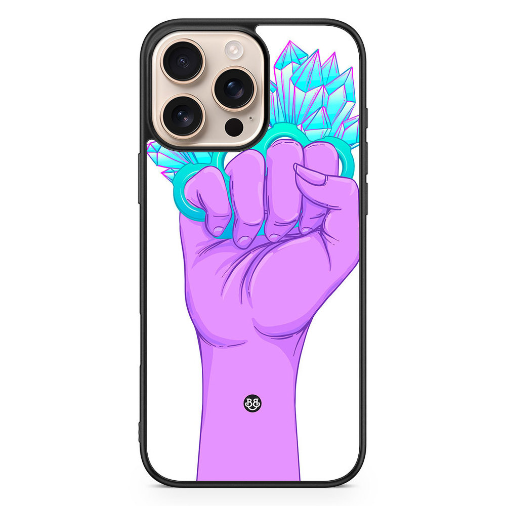iPhone 16 Pro Max Case - Crystal Knuckles