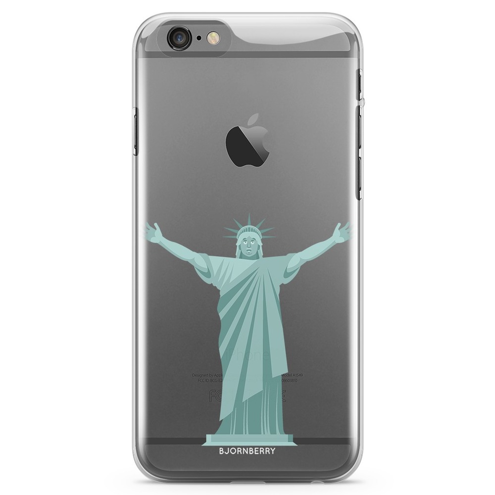 iPhone 6 Plus/6s Plus TPU Case - Statue of Liberty