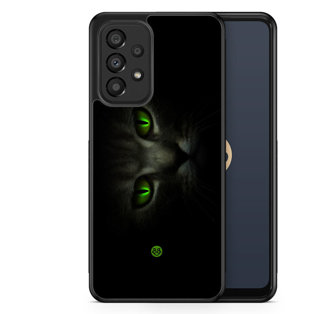Samsung Galaxy A33 5G Case - Green Cat Eyes