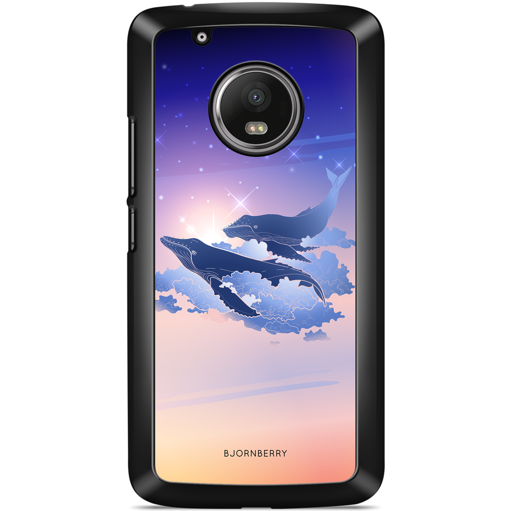 Moto G5 Plus Case - Flying Whales