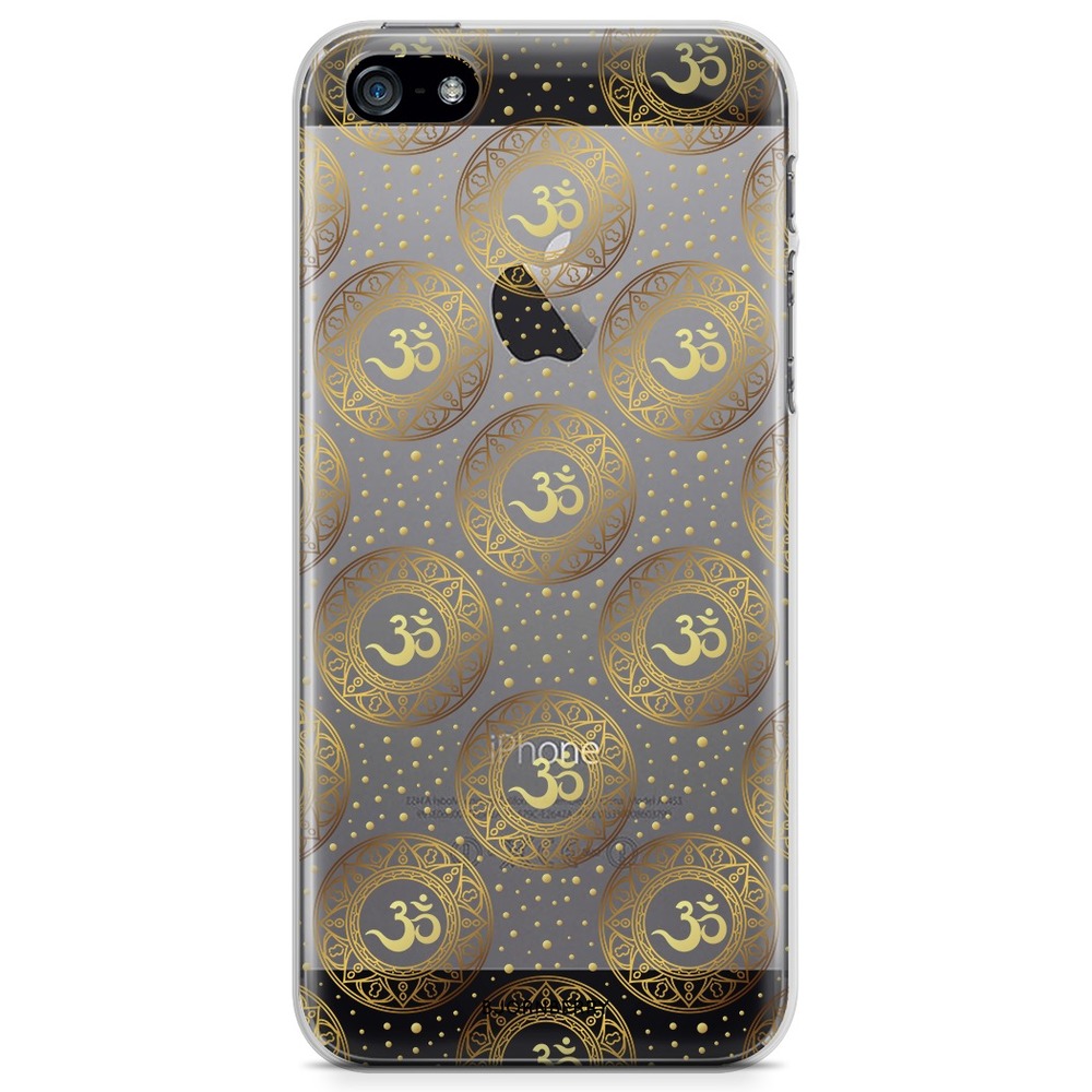 iPhone 5/5S/SE (2016) TPU Case - Om Pattern