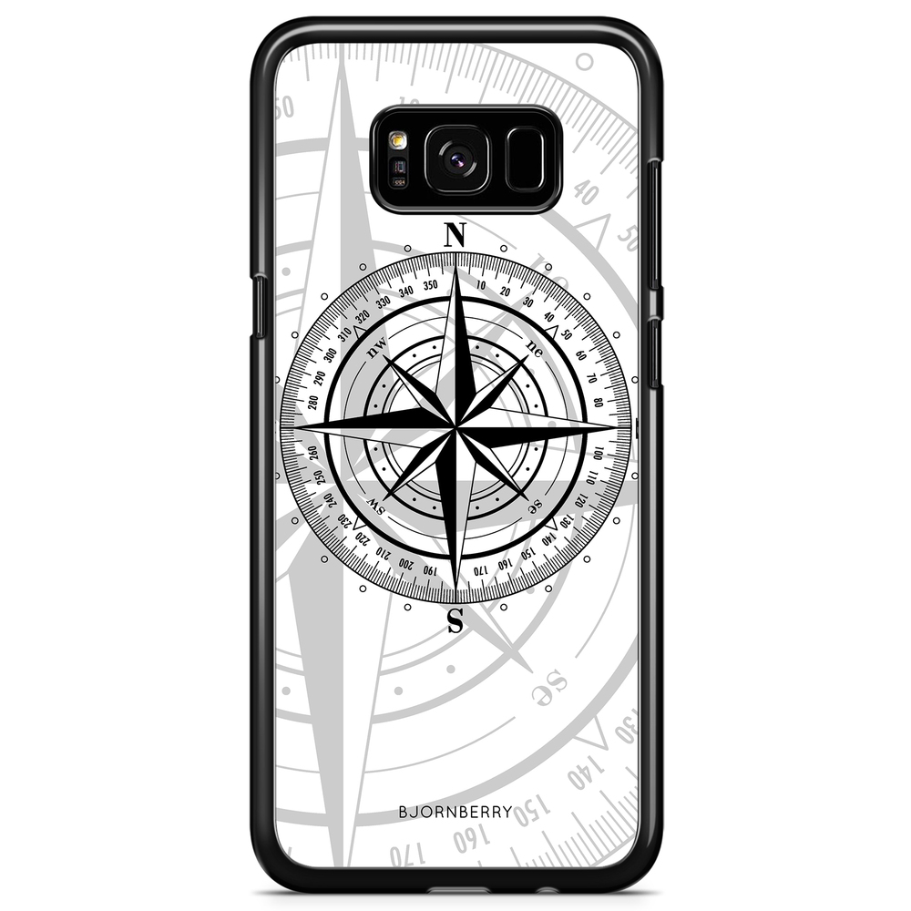 Samsung Galaxy S8 Case - Compass White