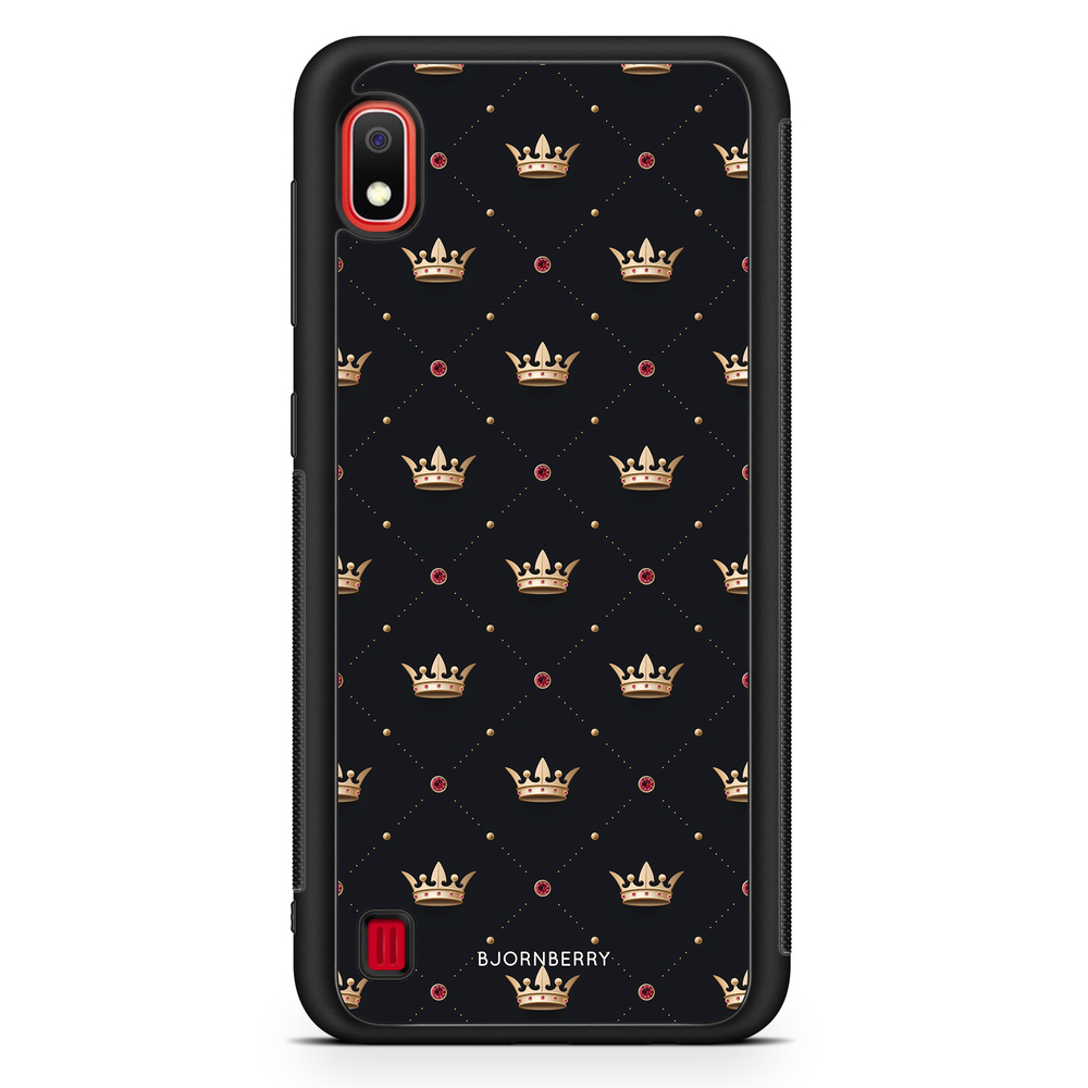 Samsung Galaxy A10 Case - Golden Crowns