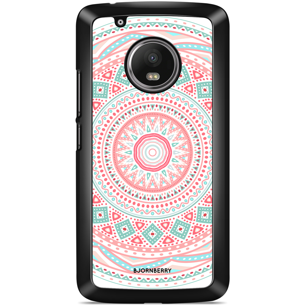 Moto G5 Plus Case - Pastel Mandala