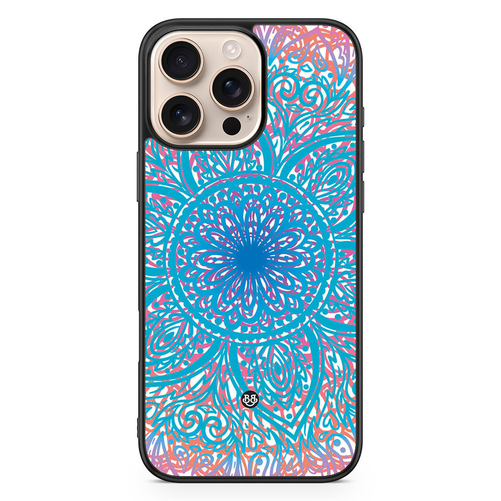 iPhone 16 Pro Max Case - Pastel Mandala