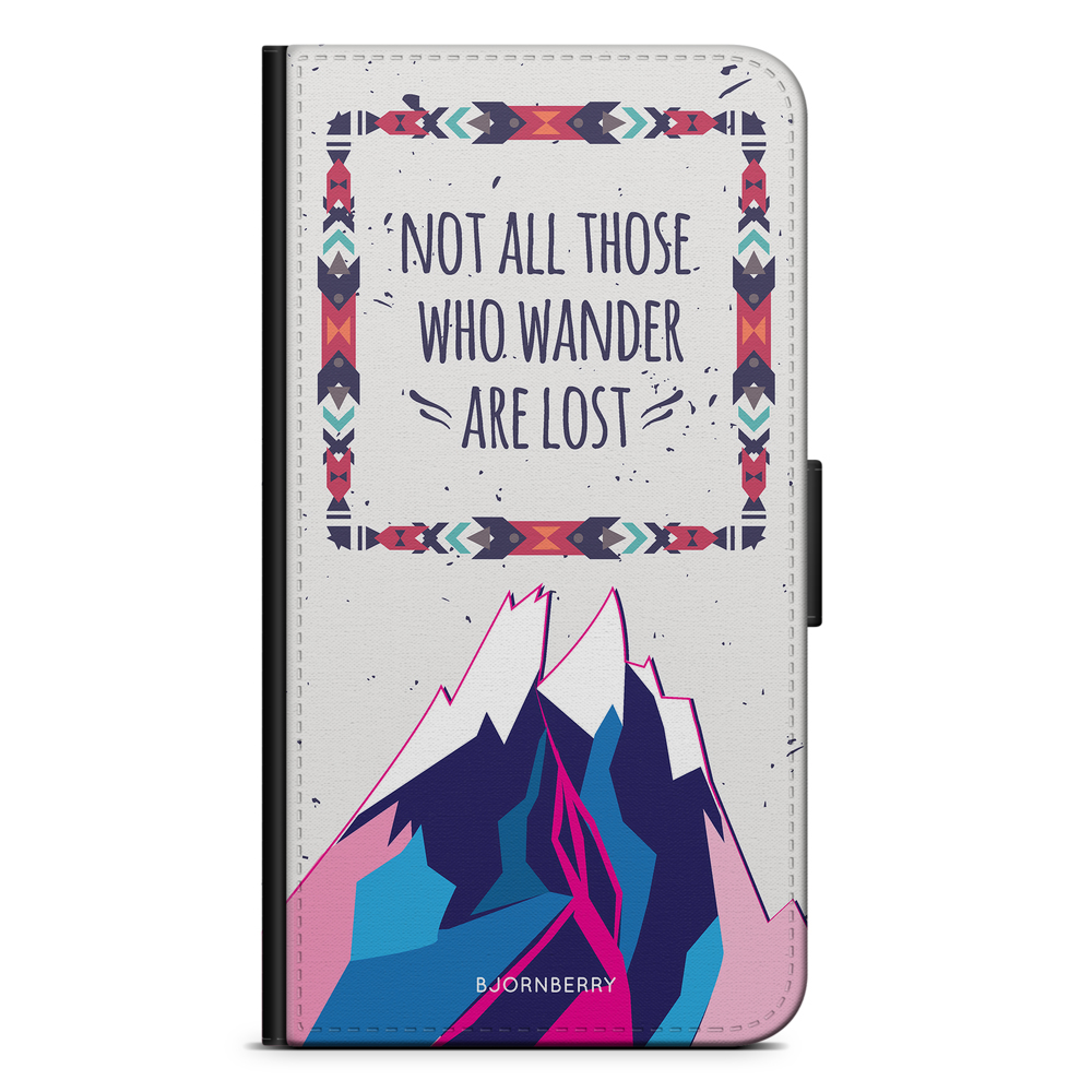 Sony Xperia X Wallet Case - Wander Quote
